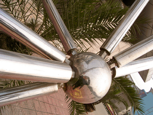 邓州不锈钢螺栓球网架